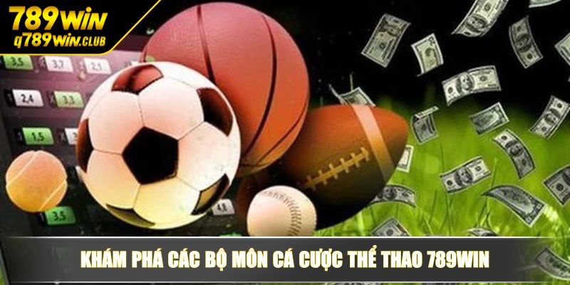 Khám phá các bộ môn cá cược thể thao 789WIN
